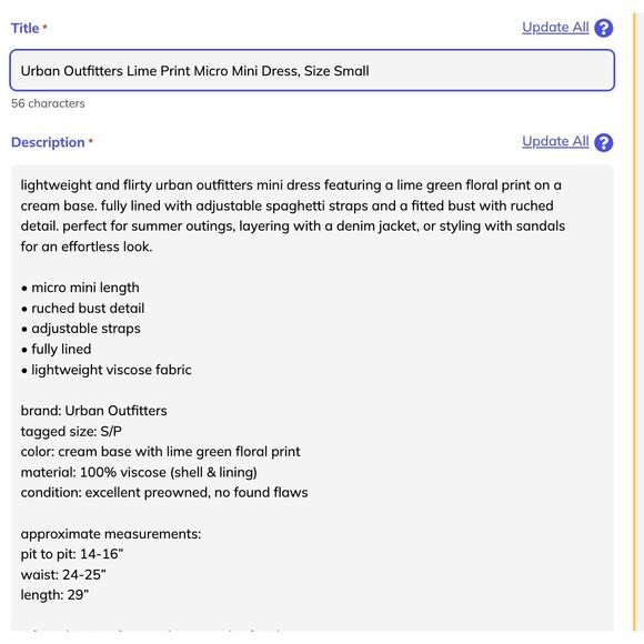 Urban Outfitters Bundle — 4 Preowned Pieces: Dresses, Jacket & Boots - Picture 4 of 5